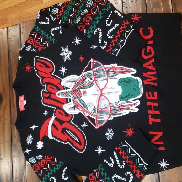 You look ugly today unicorn sweater Ugly Christmas Sweater - Picture 3 of 6